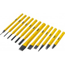 STAYER 12 шт, набор зубил и кернеров HERCULES 21077-H12 STAYER 12 шт, набор зубил и кернеров HERCULES 21077-H12