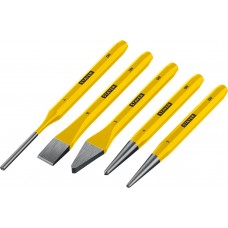 STAYER HERCULES, 5 предметов, Набор зубил и кернеров в пластиковом держателе (21077-H5) STAYER HERCULES, 5 предметов, Набор зубил и кернеров в пластиковом держателе (21077-H5)