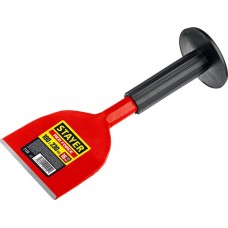 STAYER 100х230 мм, зубило-конопатка с протектором Red Force 2129 STAYER 100х230 мм, зубило-конопатка с протектором Red Force 2129