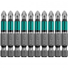 KRAFTOOL PH2, 50 мм, 10 шт., Cr-Mo сталь, набор бит Optimum Line 26122-2-50-10