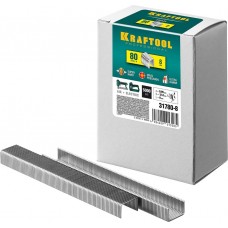 KRAFTOOL скобы тип 80, 8 мм, скобы для степлера 31780-8 KRAFTOOL скобы тип 80, 8 мм, скобы для степлера 31780-8