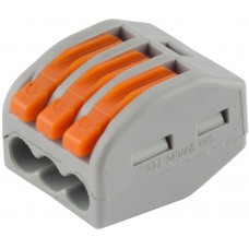 СВЕТОЗАР 32A, 3-х проводная, разъемная, клемма соединительная 49190-3 СВЕТОЗАР 32A, 3-х проводная, разъемная, клемма соединительная 49190-3