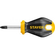 STAYER PH1x38 мм, отвертка с двукомпонентной рукояткой 2510-38-1_z03 STAYER PH1x38 мм, отвертка с двукомпонентной рукояткой 2510-38-1_z03