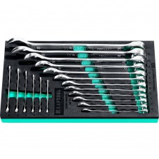 KRAFTOOL 18 шт, 6-32 мм, набор комбинированных гаечных ключей 27079-H18E KRAFTOOL 18 шт, 6-32 мм, набор комбинированных гаечных ключей 27079-H18E