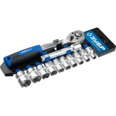 ЗУБР 12 шт., набор торцовых головок ТР-12Б 27647-H12_z01 Профессионал ЗУБР 12 шт., набор торцовых головок ТР-12Б 27647-H12_z01 Профессионал