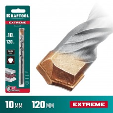 KRAFTOOL 10 х 120 мм, 3-х гранный хвостовик, сверло по бетону EXTREME 29166-120-10 KRAFTOOL 10 х 120 мм, 3-х гранный хвостовик, сверло по бетону EXTREME 29166-120-10
