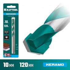 KRAFTOOL 10 х 120 мм, cверло по керамограниту с твердосплавной пластиной KERAMO 29175-120-10 KRAFTOOL 10 х 120 мм, cверло по керамограниту с твердосплавной пластиной KERAMO 29175-120-10