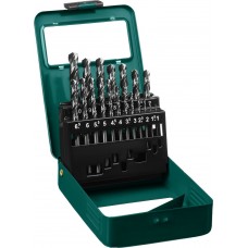 KRAFTOOL 19 шт. (Ø 1-10 мм), класс A, HSS-G, сталь М2(S6-5-2), набор сверл по металлу 29651-H19 KRAFTOOL 19 шт. (Ø 1-10 мм), класс A, HSS-G, сталь М2(S6-5-2), набор сверл по металлу 29651-H19