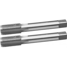 ЗУБР М16 х 2.0 мм, 2 шт., машинно-ручные, для нарезания метрической резьбы в сквозных отверстиях, комплект метчиков 4-28007-16-2.0-H2 ЗУБР М16 х 2.0 мм, 2 шт., машинно-ручные, для нарезания метрической резьбы в сквозных отверстиях, комплект метчиков 4-28007-16-2.0-H2