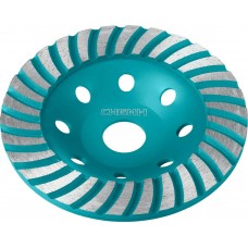 СИБИН Турбо d 125 мм, Сегментированная алмазная чашка (33440-125_z01) СИБИН Турбо d 125 мм, Сегментированная алмазная чашка (33440-125_z01)