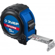 ЗУБР 5 м х 25 мм, ударостойкий, обрезиненный корпус, рулетка 34056-05-25_z02 ЗУБР 5 м х 25 мм, ударостойкий, обрезиненный корпус, рулетка 34056-05-25_z02