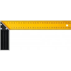 MIRAX 300 мм, двухсторонняя шкала, столярный угольник 34308-30 MIRAX 300 мм, двухсторонняя шкала, столярный угольник 34308-30