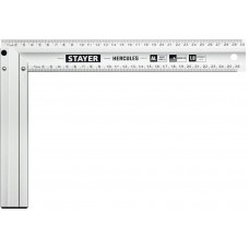 STAYER 300 х 2 мм, с усиленным алюминиевым полотном, жесткий столярный угольник HERCULES 3432-30 Professional STAYER 300 х 2 мм, с усиленным алюминиевым полотном, жесткий столярный угольник HERCULES 3432-30 Professional
