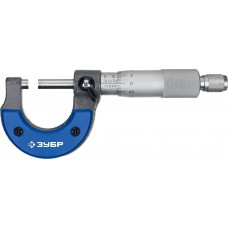 ЗУБР МК 25, 0-25 мм, гладкий механический микрометр, Профессионал (34480-25_z02) ЗУБР МК 25, 0-25 мм, гладкий механический микрометр, Профессионал (34480-25_z02)