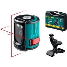 KRAFTOOL линейный лазерный нивелир с держателем в кейсе CL-20 5 34700-5 Professional KRAFTOOL линейный лазерный нивелир с держателем в кейсе CL-20 5 34700-5 Professional