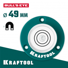 KRAFTOOL Ø 49 мм, чувствительность 0.5°, поверхностный уровень BULL'S EYE 34789 KRAFTOOL Ø 49 мм, чувствительность 0.5°, поверхностный уровень BULL'S EYE 34789