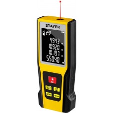 STAYER дальность 60 м, 5 функций, лазерный дальномер 34957_z01 Professional STAYER дальность 60 м, 5 функций, лазерный дальномер 34957_z01 Professional
