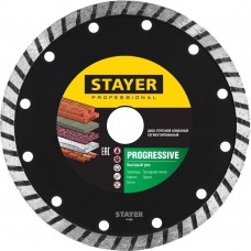 STAYER Ø 125Х22.2 мм, алмазный, сегментный, диск отрезной PROGRESSIVE 3662-125_z02 Professional STAYER Ø 125Х22.2 мм, алмазный, сегментный, диск отрезной PROGRESSIVE 3662-125_z02 Professional
