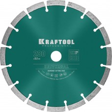 KRAFTOOL Ø 230Х22.2 мм, алмазный, сегментный, по железобетону, высокопрочному бетону диск отрезной UNIVERSAL 36680-230 KRAFTOOL Ø 230Х22.2 мм, алмазный, сегментный, по железобетону, высокопрочному бетону диск отрезной UNIVERSAL 36680-230