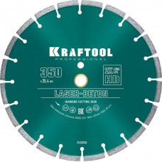 KRAFTOOL Ø 350Х25.4 мм, алмазный, по бетону и камню, диск отрезной LASER-BETON 36686-350 KRAFTOOL Ø 350Х25.4 мм, алмазный, по бетону и камню, диск отрезной LASER-BETON 36686-350