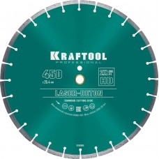 KRAFTOOL Ø 450Х25.4 мм, алмазный, сегментный, по бетону и камню, диск отрезной LASER-BETON 36686-450 KRAFTOOL Ø 450Х25.4 мм, алмазный, сегментный, по бетону и камню, диск отрезной LASER-BETON 36686-450
