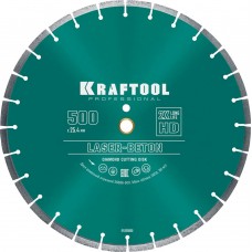 KRAFTOOL Ø 500Х25.4 мм, алмазный, сегментный, по бетону и камню, диск отрезной LASER-BETON 36686-500 KRAFTOOL Ø 500Х25.4 мм, алмазный, сегментный, по бетону и камню, диск отрезной LASER-BETON 36686-500