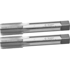 ЗУБР М20 x 1.5 мм, 2 шт., машинно-ручные, для нарезания метрической резьбы, комплект метчиков 4-28007-20-1.5-H2 ЗУБР М20 x 1.5 мм, 2 шт., машинно-ручные, для нарезания метрической резьбы, комплект метчиков 4-28007-20-1.5-H2