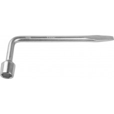 ЗУБР 22 мм, пруток Ø15 мм, хромированный, ключ баллонный Г-образный 2753-22_z02 ЗУБР 22 мм, пруток Ø15 мм, хромированный, ключ баллонный Г-образный 2753-22_z02