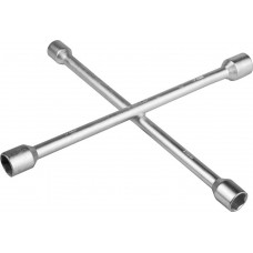 ЗУБР 17-19-21-22 мм, пруток Ø15 мм, оцинкованный, ключ-крест баллонный 27543 ЗУБР 17-19-21-22 мм, пруток Ø15 мм, оцинкованный, ключ-крест баллонный 27543