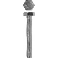 ЗУБР M12 x 55 мм, 3 шт., оцинкованный, болт с шестигранной головкой DIN 933 4-303076-12-055 Эксперт ЗУБР M12 x 55 мм, 3 шт., оцинкованный, болт с шестигранной головкой DIN 933 4-303076-12-055 Эксперт