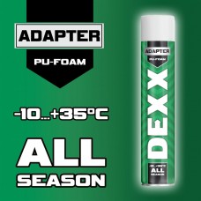 DEXX 750 мл, адаптерная, монтажная пена 41123 DEXX 750 мл, адаптерная, монтажная пена 41123
