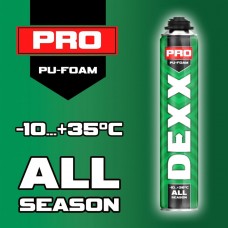 DEXX 750 мл, пистолетная, монтажная пена 41126 DEXX 750 мл, пистолетная, монтажная пена 41126