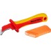 KRAFTOOL  KN-7, 1000 В, изогнутый, диэлектрический нож электрика (45400)