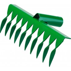РОСТОК число зубцов 10, форма зубцов витые, сталь, грабли садовые 39600-10_z01 РОСТОК число зубцов 10, форма зубцов витые, сталь, грабли садовые 39600-10_z01
