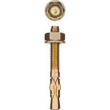 ЗУБР 100 шт., М8х50 мм, желтопассивированный, анкер клиновой 302032-08-050 ЗУБР 100 шт., М8х50 мм, желтопассивированный, анкер клиновой 302032-08-050