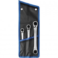 ЗУБР 3 шт, 8-19 мм, набор накидных гаечных ключей трещоточных 27105-H3 ЗУБР 3 шт, 8-19 мм, набор накидных гаечных ключей трещоточных 27105-H3