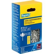 RAPID 4.0 x 8 мм, 500 шт, заклепка из алюминия 5001432 RAPID 4.0 x 8 мм, 500 шт, заклепка из алюминия 5001432