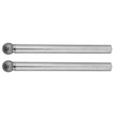 ЗУБР 4.0 x 3.2 x 38 мм, 2 шт., мини-шарошки алмазные 35922 ЗУБР 4.0 x 3.2 x 38 мм, 2 шт., мини-шарошки алмазные 35922