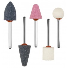 ЗУБР 5 шт., хвостовик Ø 3,2 мм, набор, абразивные мини-шарошки насадки 35992-H5 ЗУБР 5 шт., хвостовик Ø 3,2 мм, набор, абразивные мини-шарошки насадки 35992-H5