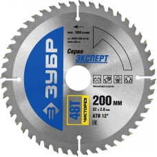 ЗУБР Ø 200 x 32 мм, 48T, диск пильный по дереву "Чистый рез" 36905-200-32-48 ЗУБР Ø 200 x 32 мм, 48T, диск пильный по дереву "Чистый рез" 36905-200-32-48