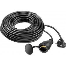 ЗУБР 20 м, 4000 Вт, 1 гнездо, IP44, удлинитель электрический силовой 55017-20 ЗУБР 20 м, 4000 Вт, 1 гнездо, IP44, удлинитель электрический силовой 55017-20