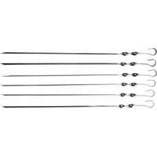 GRINDA 550 мм, 6 шт., угловые, в упаковке, шампуры BARBECUE 427756 GRINDA 550 мм, 6 шт., угловые, в упаковке, шампуры BARBECUE 427756