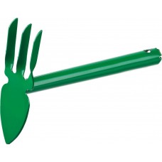 РОСТОК 60 мм, 3 зубца, металлическая ручка, лепесток, мотыга-рыхлитель 421423 РОСТОК 60 мм, 3 зубца, металлическая ручка, лепесток, мотыга-рыхлитель 421423