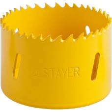 STAYER d 64 мм, кольцевая биметаллическая универсальная 29547-064 STAYER d 64 мм, кольцевая биметаллическая универсальная 29547-064