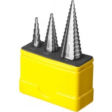 STAYER 3 шт., HSS, ступенчатые сверла по сталям и цвет.мет. 29660-4-30-H3 STAYER 3 шт., HSS, ступенчатые сверла по сталям и цвет.мет. 29660-4-30-H3