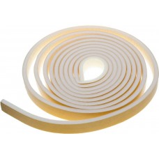 18 м, белый, уплотнитель поролоновый самоклеящийся 40901-05-18 18 м, белый, уплотнитель поролоновый самоклеящийся 40901-05-18