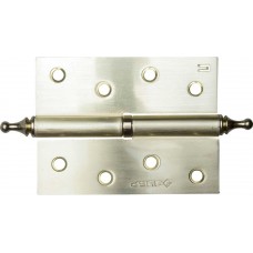 ЗУБР 100 x 75 x 2.5 мм, 2 шт., 1 подшипник, цвет матовая латунь (SB), правая, с крепежом, петля дверная разъемная 37605-100-3R Эксперт ЗУБР 100 x 75 x 2.5 мм, 2 шт., 1 подшипник, цвет матовая латунь (SB), правая, с крепежом, петля дверная разъемная 37605-100-3R Эксперт