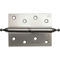 ЗУБР 100 x 75 x 2.5 мм, 2 шт., 1 подшипник, цвет матовый никель (PN), правая, с крепежом, петля дверная разъемная 37605-100-4R Эксперт ЗУБР 100 x 75 x 2.5 мм, 2 шт., 1 подшипник, цвет матовый никель (PN), правая, с крепежом, петля дверная разъемная 37605-100-4R Эксперт