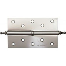 ЗУБР 125 x 75 x 2.5 мм, 2 шт., 1 подшипник, цвет матовый никель (PN), правая, с крепежом, петля дверная разъемная 37605-125-4R Эксперт ЗУБР 125 x 75 x 2.5 мм, 2 шт., 1 подшипник, цвет матовый никель (PN), правая, с крепежом, петля дверная разъемная 37605-125-4R Эксперт