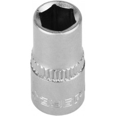 ЗУБР 1/4", 7 мм, Cr-V сталь, хромированная, торцовая головка 27715-07 ЗУБР 1/4", 7 мм, Cr-V сталь, хромированная, торцовая головка 27715-07